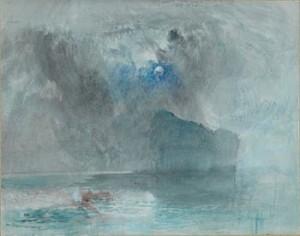 John Mallord William Turner (1775-1851) - Crayon et aquarelle - 22 x 28 cm 