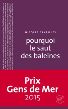 pourquoi le saut des baleines, Nicolas Cavaillès, Editions du Sonneur